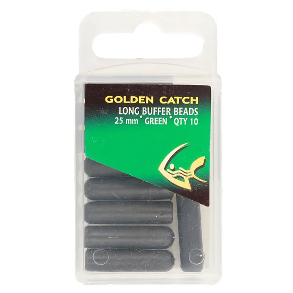Отбойник GC Rubber Long Buffer Beads 25мм(10шт)Green goldencatch.md