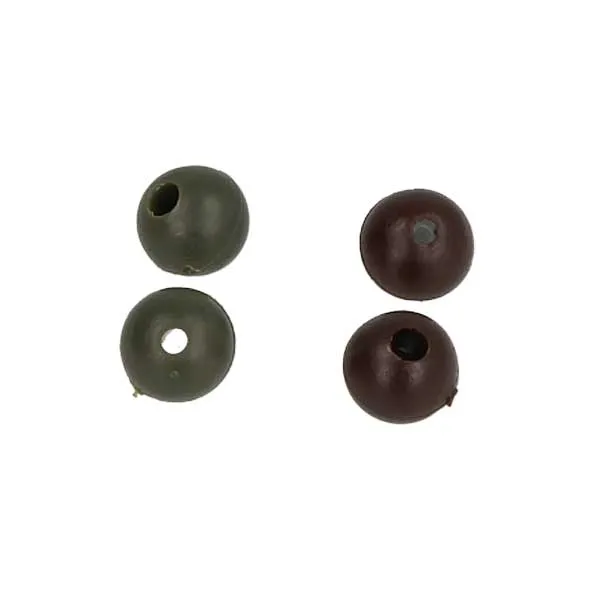 Бусинка  GC  Soft Rubber Round  6mm (20шт) Green goldencatch.md
