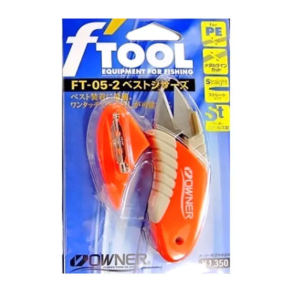 Ножницы Owner FT-05-2 Orange goldencatch.md