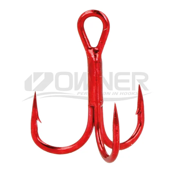 Крючок Owner тройник ST-36RD-10 (7шт) goldencatch.md