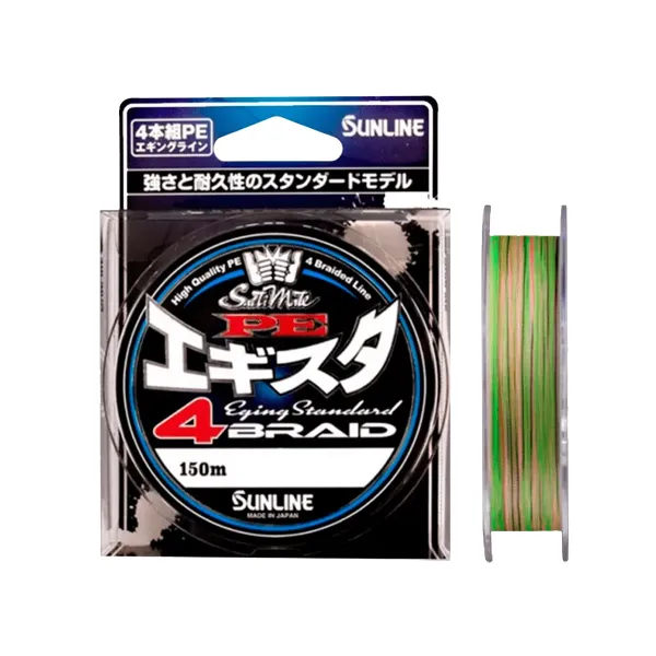 Шнур Sunline PE Egista X4 150м #0.8 12lb goldencatch.md