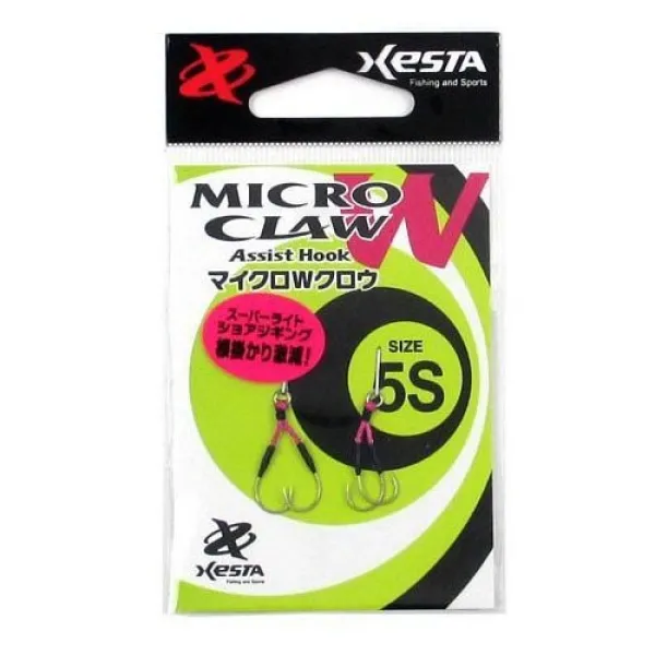 Ассист Xesta Micro W Claw Twin 5S(2шт) goldencatch.md