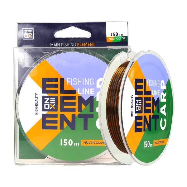 Леска ZEOX Element Carp 150м Multicolor 0.405мм goldencatch.md