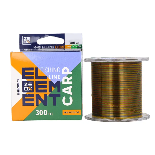 Леска ZEOX Element Carp Line 300м Multicolor 0.405мм goldencatch.md