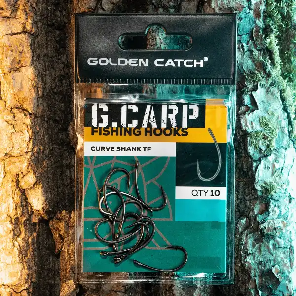 Крючки GC G.Carp Curve Shank TF № 4